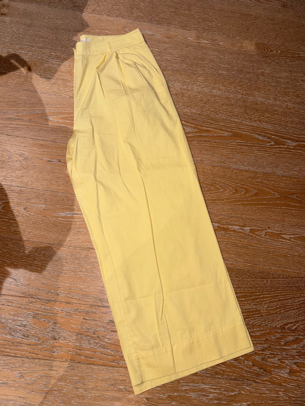 New without tag LOFT Light Yellow Wide Leg Pants